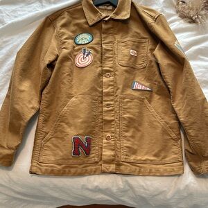 Brown Jacket with Patches